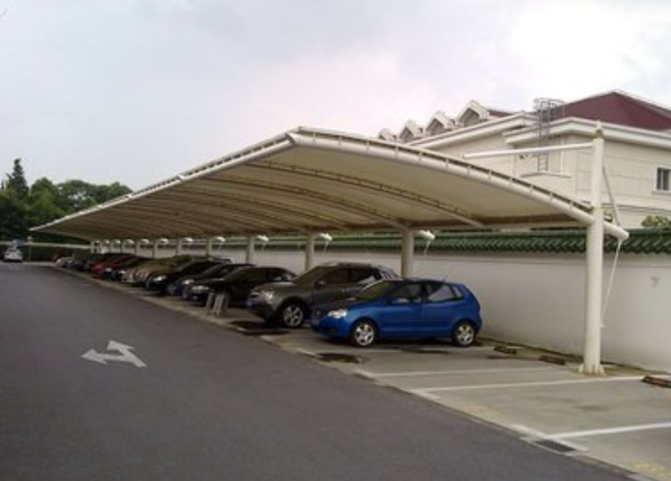 膜結(jié)構(gòu)車棚是否是精品？看清楚了，再掏錢購買哦。