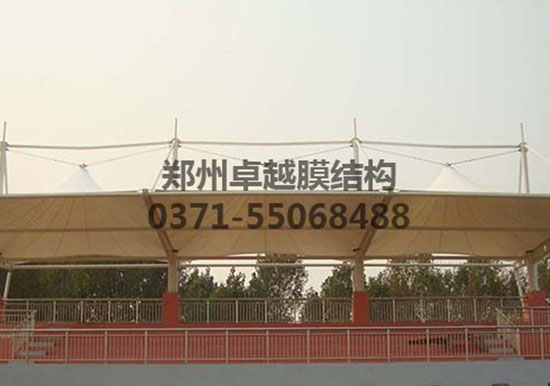 石家莊膜結(jié)構(gòu)看臺/舞臺【石家莊人民醫(yī)學(xué)高等?？茖W(xué)校等】工程設(shè)計施工案例